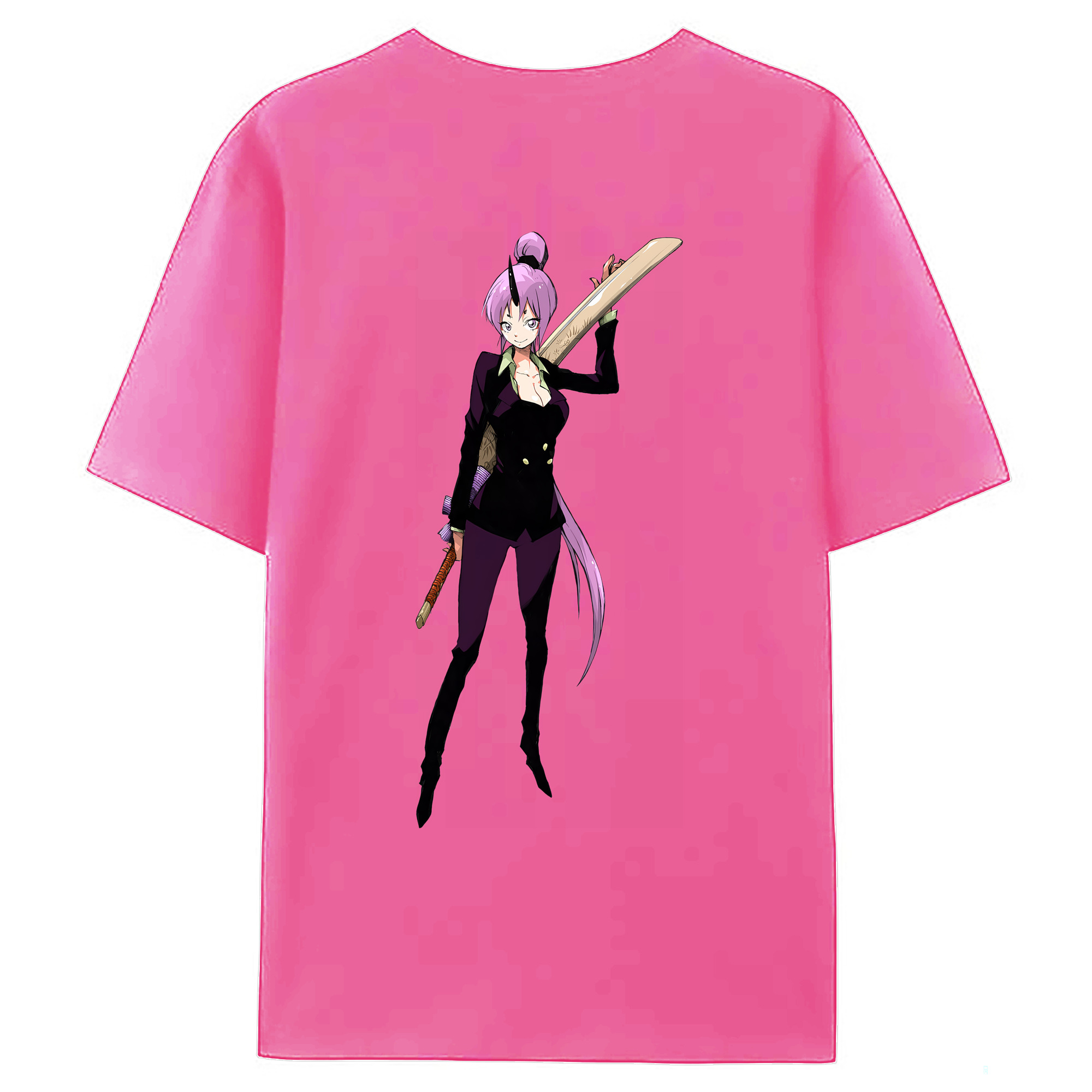 （画像用） 転スラ Regarding Reincarnated to Slime レディース半袖Tシャツ(バックプリント)